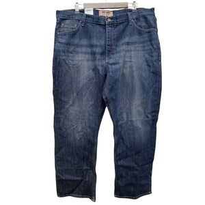 Wrangler Authentics Men Regular Fit Straight Leg Jeans Dark Wash 40x30 10ZM4RBOB